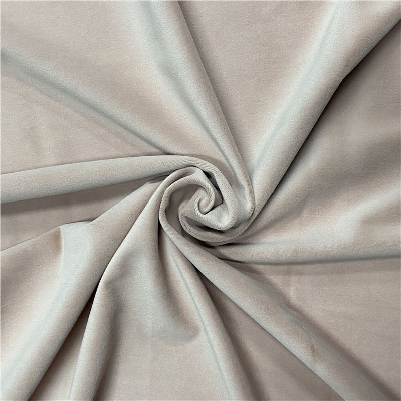 Matte velvet curtain fabric
